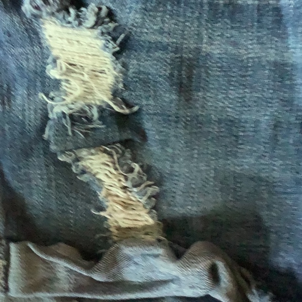 Hollister Women’s Distressed Jean Shorts - Picture 2 of 5